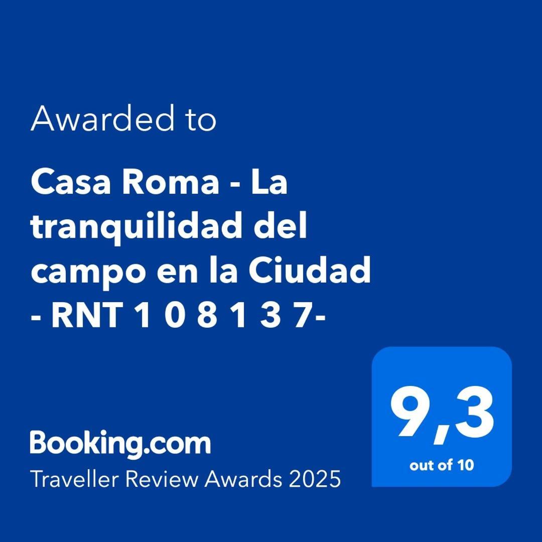 Casa Roma - La Tranquilidad Del Campo En La Ciudad - Rnt 1 0 8 1 3 7- Vila Salento Exterior foto